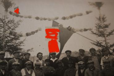 Preview: original Foto - Gruppenfoto Brechwerk Michels - Mayen